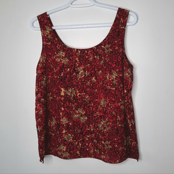 100% Silk Sleeveless blouse - Picture 6 of 8